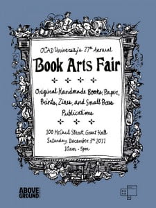OCAD book fair poster